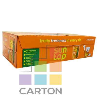 SUNTOP ORANGE JUICE 30*250ML