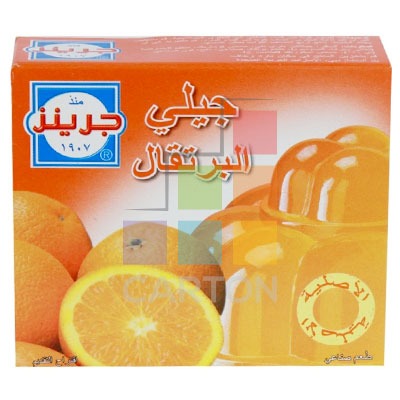 GREEN'S ORANGE JELLY 36*80GM