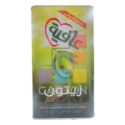 OLIVE OIL EXTRA VIRGIN 1*4LTR - AFIA