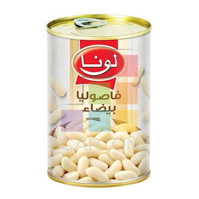 فاصوليا لونا بيضاء 12*400 جرام
