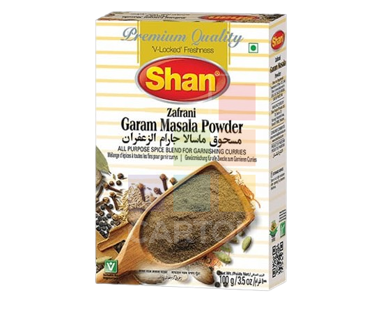 Shan Hot Spicy Powder Zafrani Garam Masala 100gm