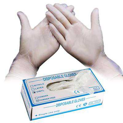 GLOVES POWDERED FREE VINYL X-LARGE 70PCS