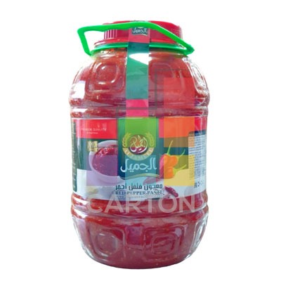 AL JAMEEL RED PEPPAR PASTE - 1*4KG