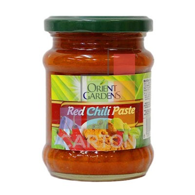 RED CHILLI PASTE 3*210GM ORIENT GARDEN