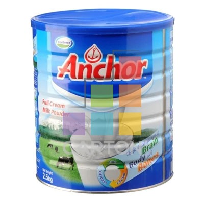 ANCHOR FULL CREAM MILK POWDER 3*2.5KG