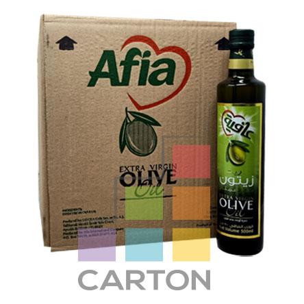 AFIA EXTRA VIRGIN OLIVE OIL 12*250ML