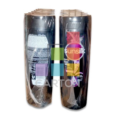 SUNSILK SHAMPOO STUNNING BLACK SHINE 6*400ML