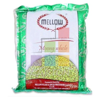 MELLOW GREEN MOONG WHOLE 1*15KG