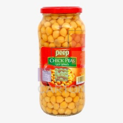 AL DAHAN CHICK PEAS IN JAR 12*540GM
