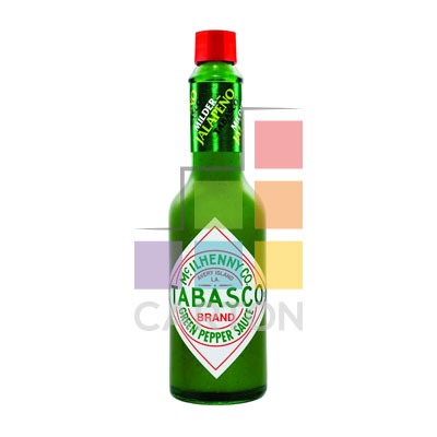 TABASCO GREEN PEPPER JALAPENO SAUCE 12*60ML