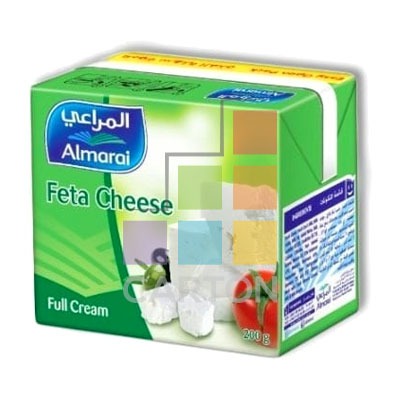 AL MARAI FETA CHEESE FULL FAT 18*400GM