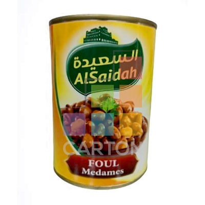 السعيده فول مدمس 24 * 400 جم