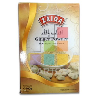 GINGER POWDER 48*100GM - ZAIQA