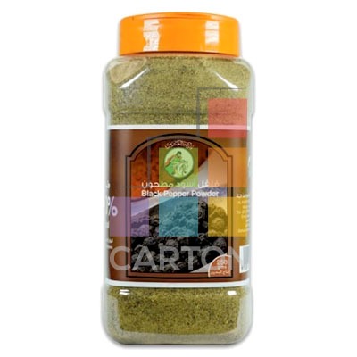 AL FARES BLACK PEPPER POWDER - 12*250 GM