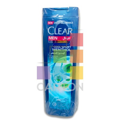 CLEAR MEN SHAMPOO COOL SPORT MENTHOL 12*200ML