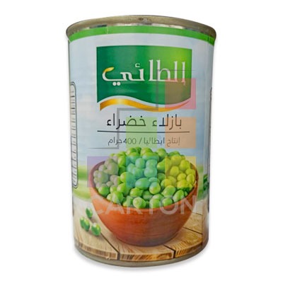 بازلاء خضراء الطائي - 12 * 400 جرام