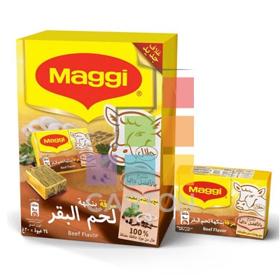 MAGGI BEEF STOCK 6*24*20GM