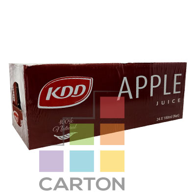 KDD APPLE JUICE 24*180ML