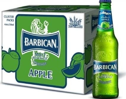 BARBICAN APPLE(NON-ALCOHOLIC DRINK) 24*330ML