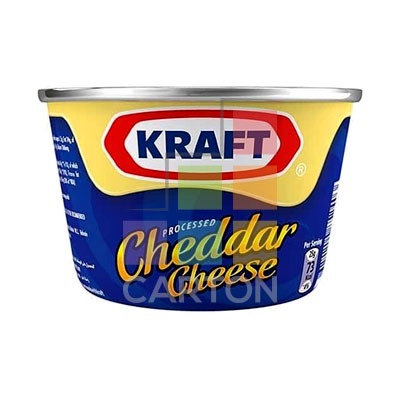 KRAFT CHEDDAR CHEESE - 72*50GM