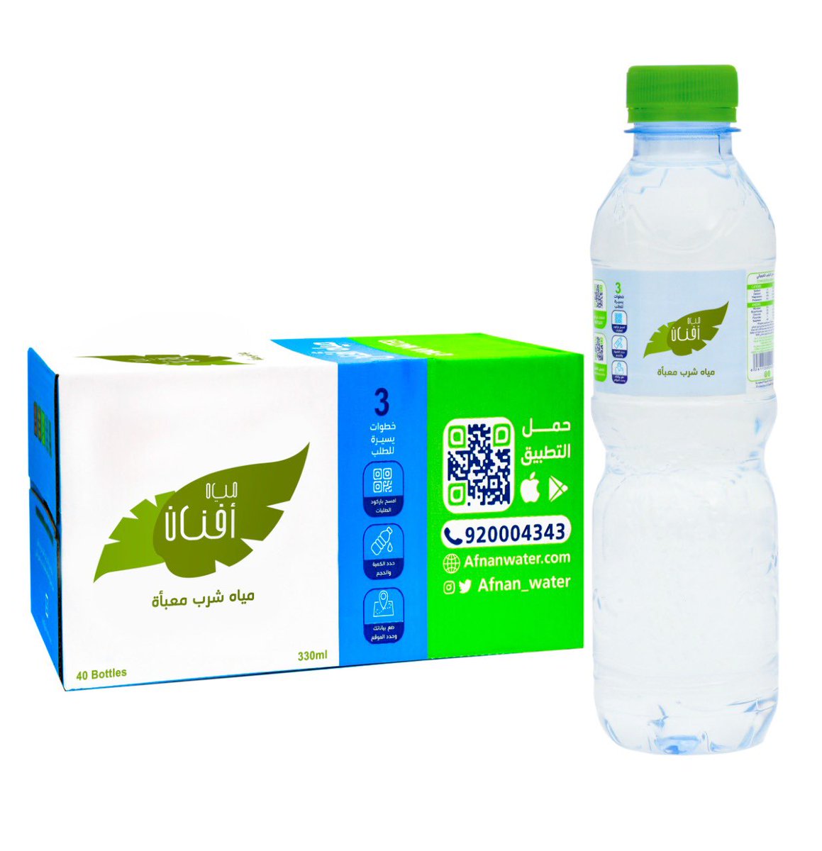 AFNAN WATER 40*330ML