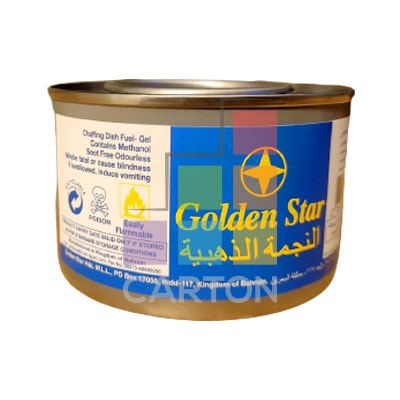 GOLDEN STAR CHAFFING DISH FUEL GEL 72*200ML