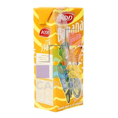 KDD BANANA FLAVORED MILK 18*180ML
