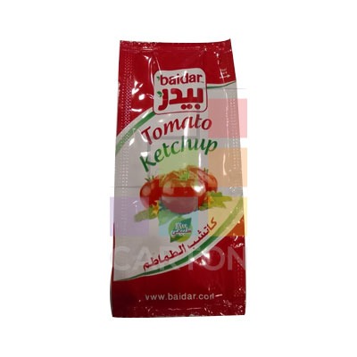 BAIDER TOMATO KETCHUP SACHETS 9g * 1000s (1000 Units Per Carton)