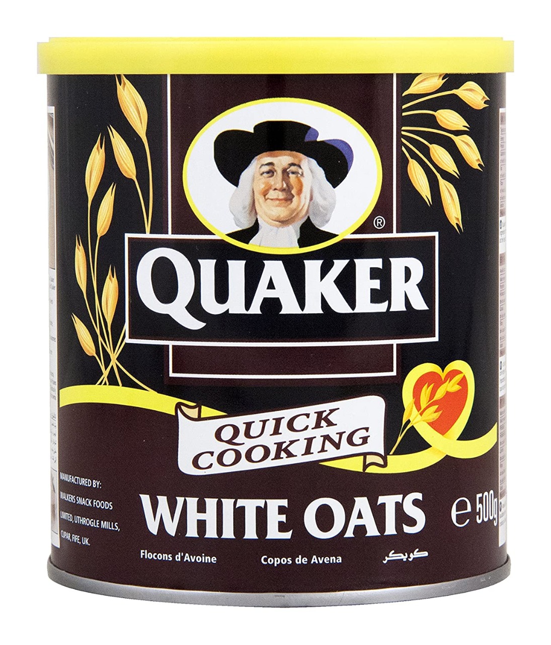 QUAKER WHITE OATS 12*500GM