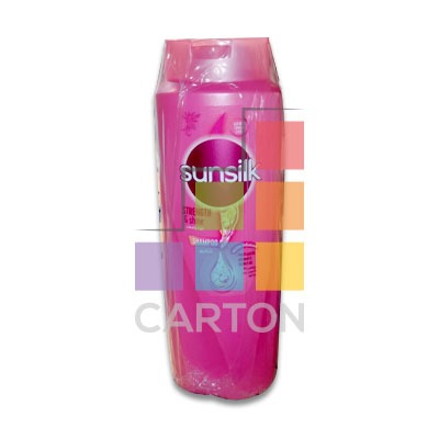 SUNSILK SHAMPOO SHINE & STRENGTH 12*400ML
