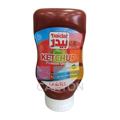 BAIDAR TOMATO KETCHUP SQUEEZE 6*510GM