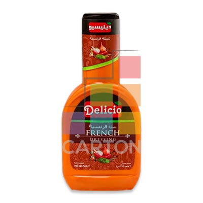 FRENCH DRESSING 12*532ML DELICIO