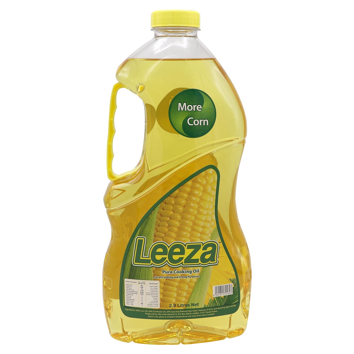 LEEZA CORN OIL 4*2.9LTR