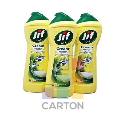 JIF CREAM CLEANER LEMON 16*500ML