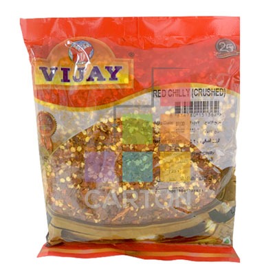VIJAY CRUSHED CHILLY - 48*100GM